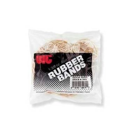OFFICEMATE INTERNATIONAL Officemate® Rubber Bands, Assorted Sizes, Natural, 1-3/8 oz. Bag 30070